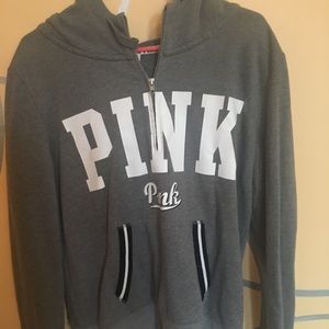 Pink hoodie